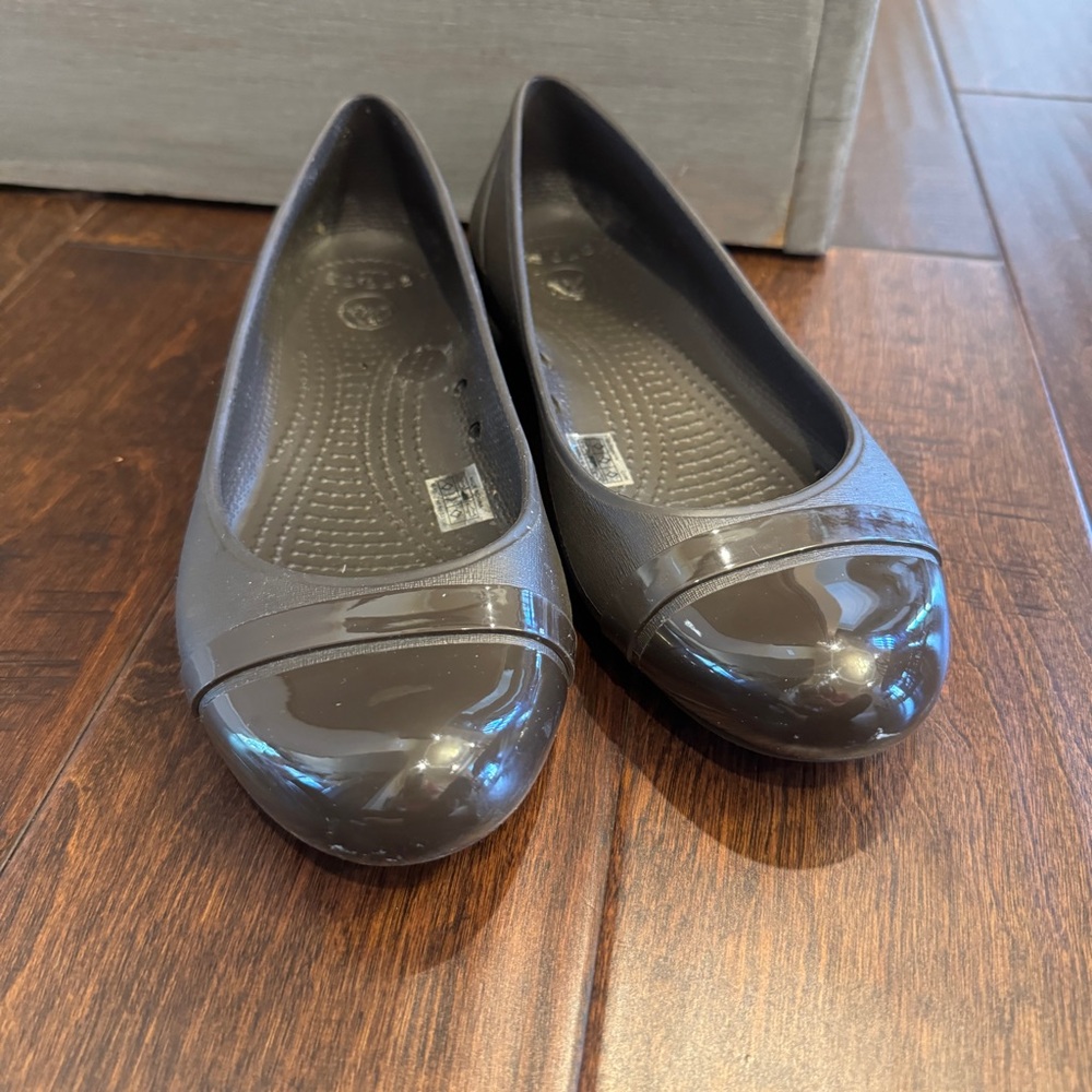 Crocs Brown Flats | Women's Flats Size 7‎ ballet flat